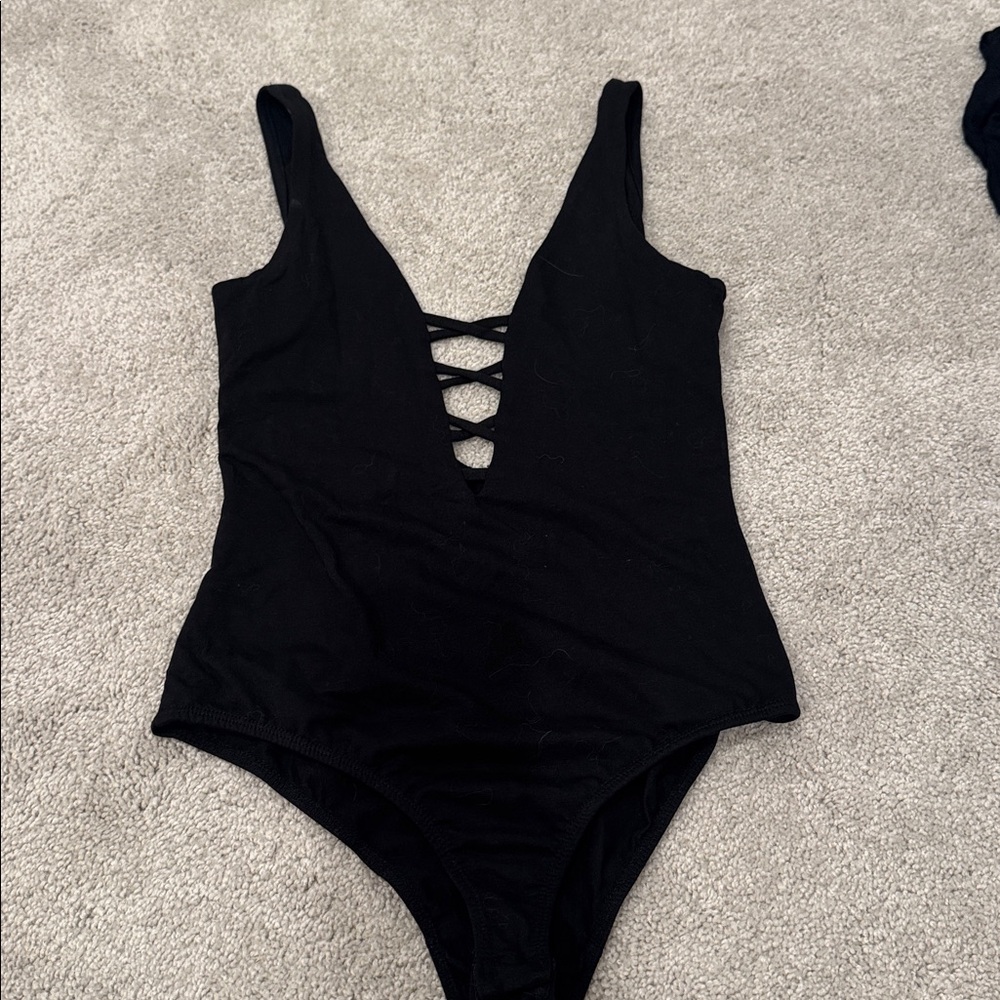 Glamorous Black Bodysuit
